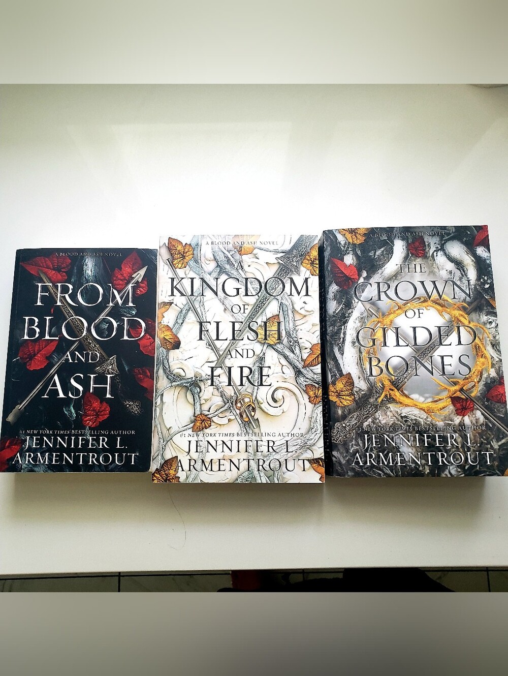 Blood and Ash Novels - First 3 Books In Series By Jennifer Arementrout